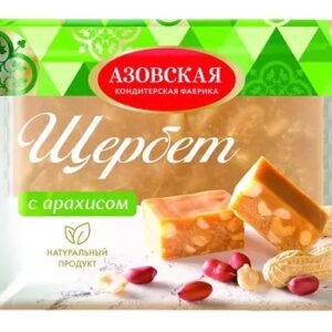 Щербет с Арахисом (фас.) 200г/12шт КФ "Азовская"