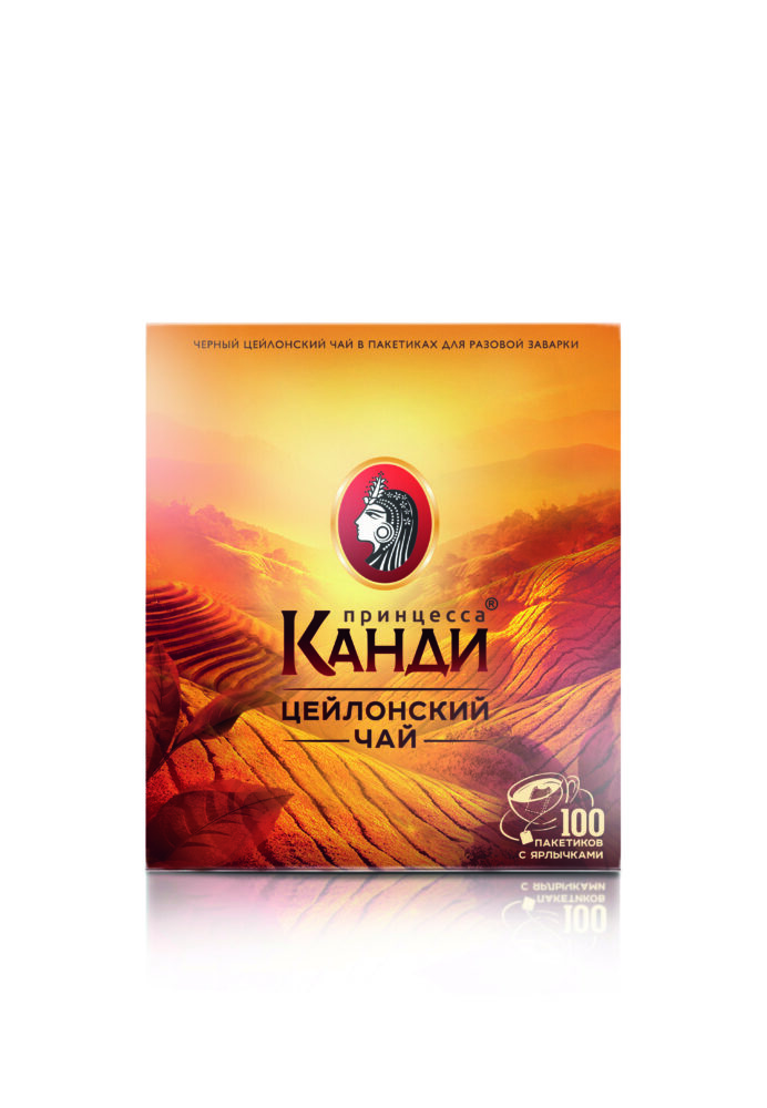 Чай черный "Принцесса Канди" Цейлон (с/н) 100пак/18шт "Орими"