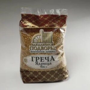 Греча ядрица "Подворье" 900г/15шт Россия