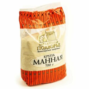 Манная крупа "Подворье" 700г/15шт Россия