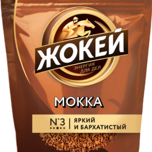 Кофе растворимый "Жокей" Мокка (пакет) 130г/8шт "Орими"