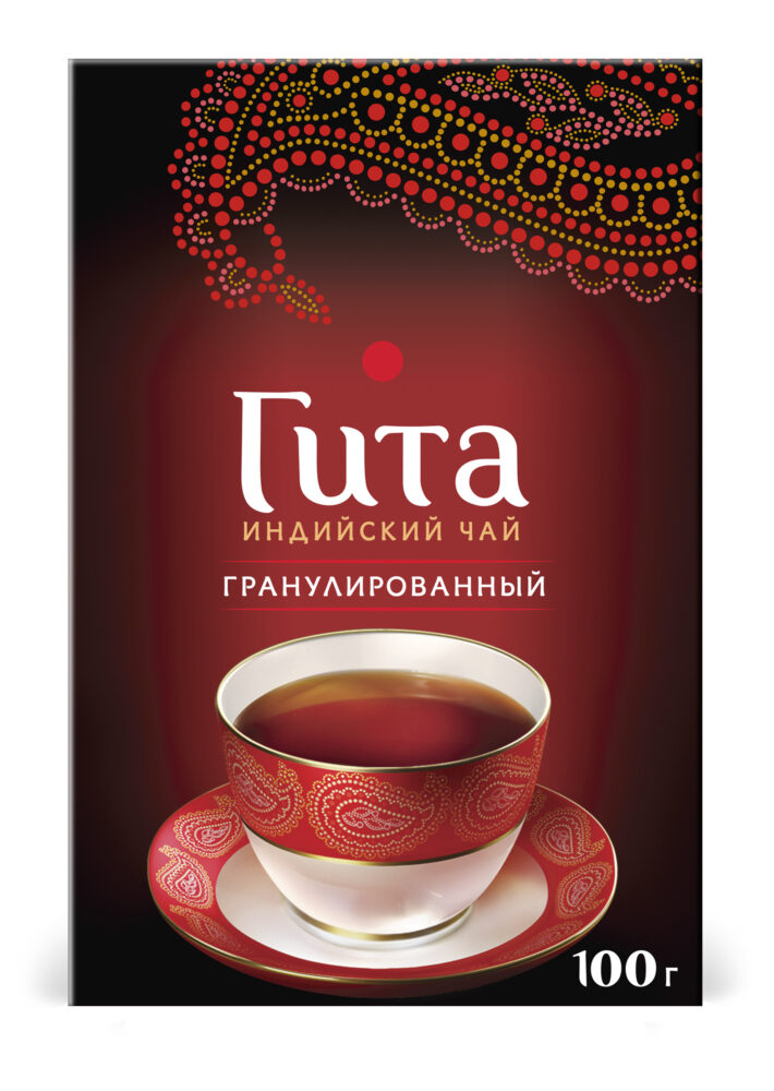 Чай черный "Принцесса Гита" листовой традиционный 100г/16шт "Орими"